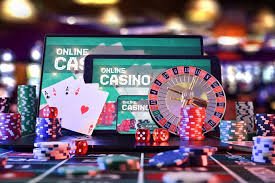 Dasbor permainan dengan pilihan meja dealer langsung dan slot